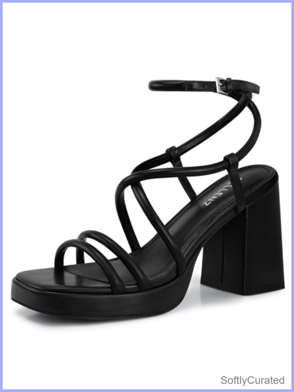 Women's Chunky Platform Strappy High Heel Sandals